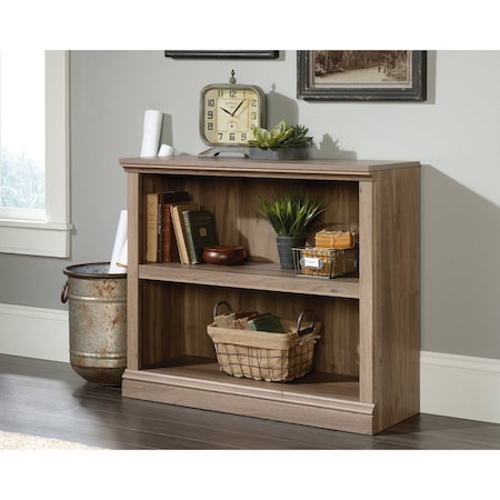 Sauder 2 Shelf Bookcase Sao , One adjustable shelf for flexible storage options 420179